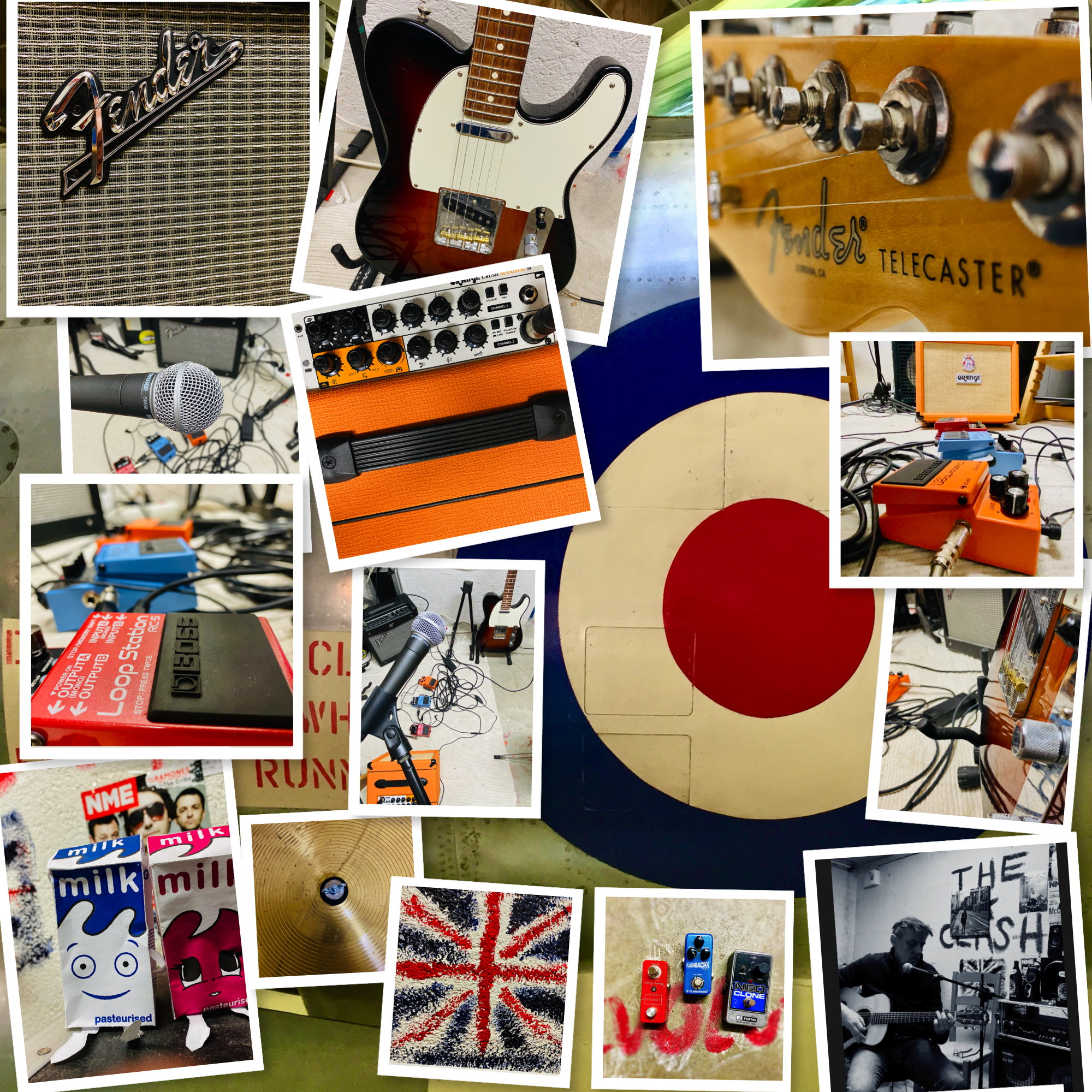 Royal Target gear collage